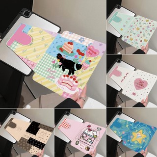 เคสแท็บเล็ตหมุนได้ 360° for Samsung Tab A9 plus S8 A8 S7 S9 S10 fe A11 plusS6 Lite 10.4นิ้ว 11นิ้ว เคส พร้อมช่องใส่ปากกา