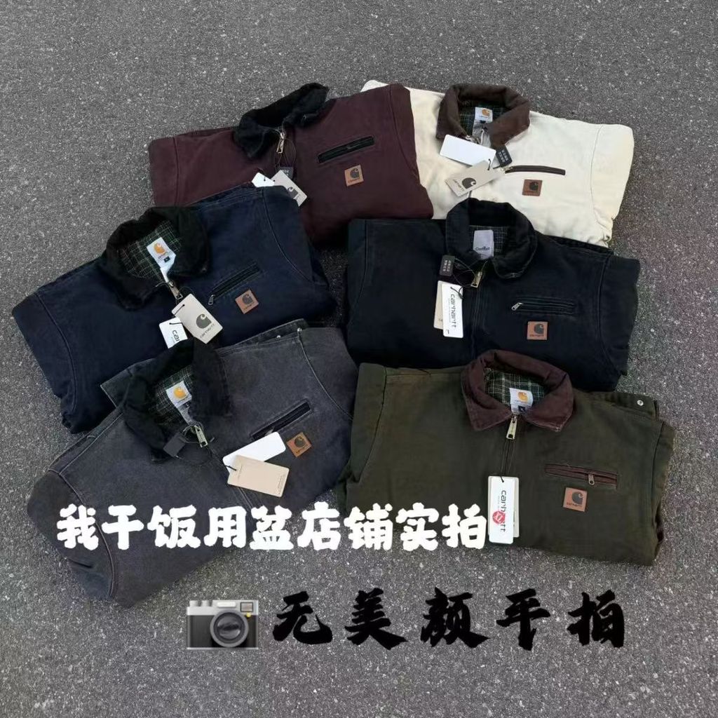 เสื้อแจ็คเก็ตผู้ชาย Carhartt J97 สไตล์เรโทร อเมริกัน หลากหลายสี