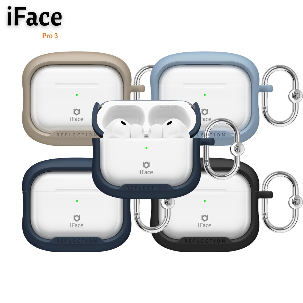 iFace Reflection Case เคสสำหรับ AirPods Pro 3 (2025) - เคสกันกระแทก ดีไซน์ใส พรีเมียม ของแท้ 100%