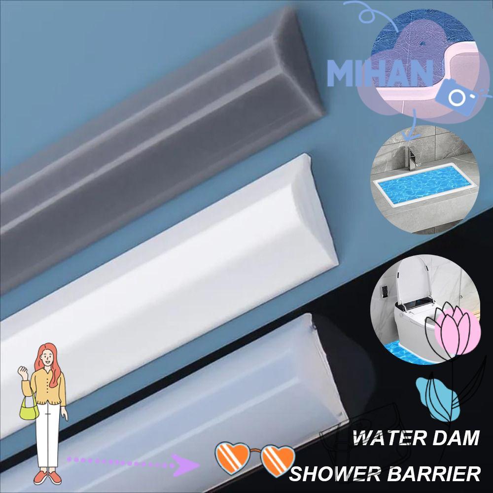 MIHAN Water Dam Guard, Sink Wet Dry Separation Shower เกณฑ์, Professional พับซิลิโคนห้องน้ํา Shower Barrier Wash