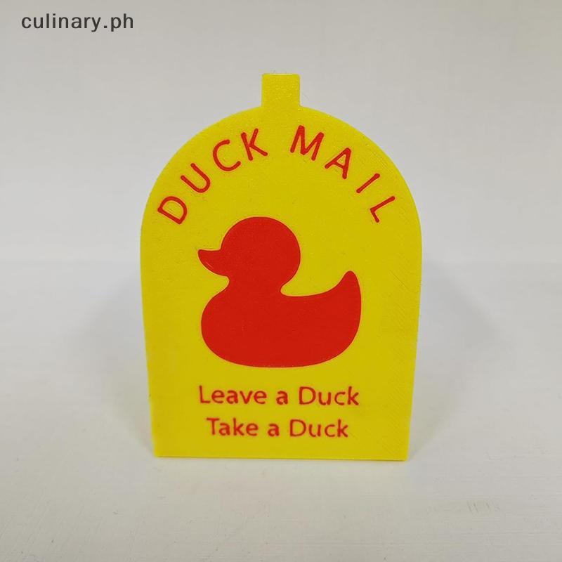 Cruising Du Mini กล่องจดหมายประตูแม่เหล็กตลก Cruise Du อุปกรณ์เสริม Movable Flag สีเหลือง Du Magnet 