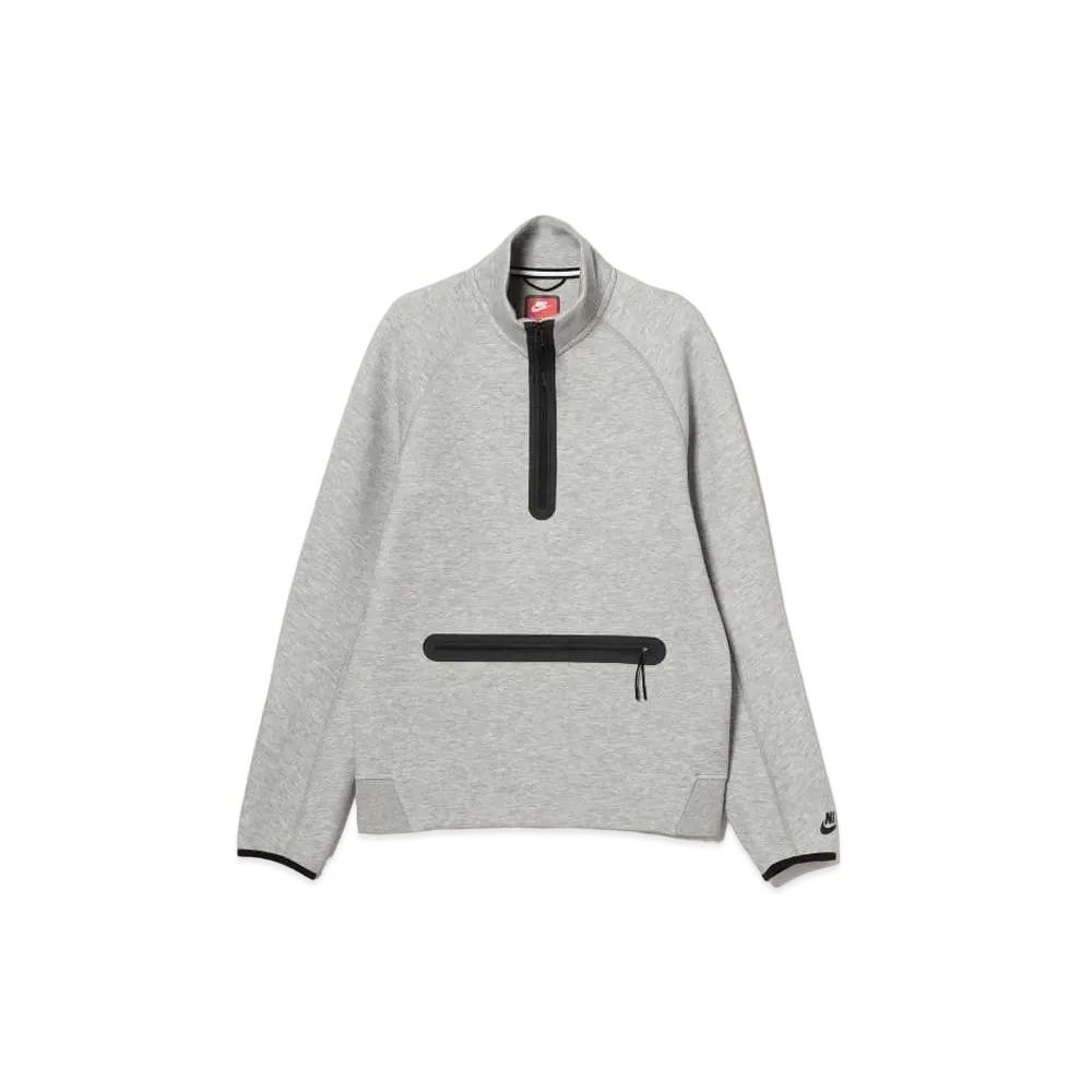 Nike Tech Fleece Half Zip Sweat Grey Unused