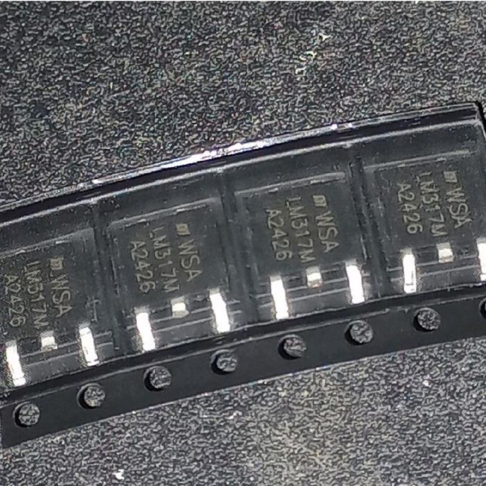 IC LM317 SMD L317 M317 317 LM317M TR regulator Tempel micro LM 317M 1