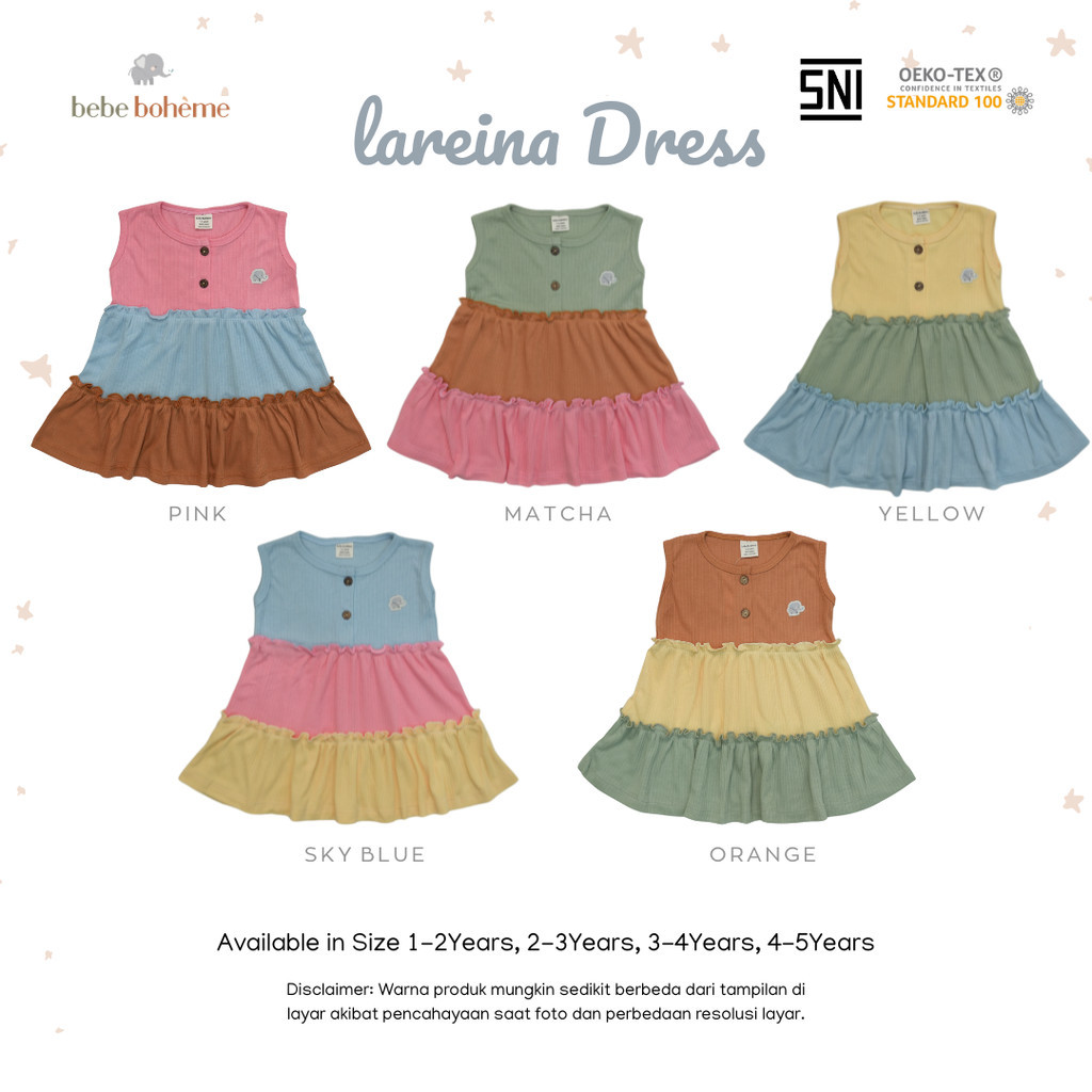 Bebe Boheme Lareina Dress - ชุดเด็ก