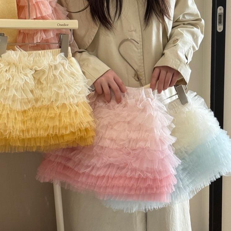 Baby Shark - Cv108: กระโปรงเจ้าหญิงชั้นฤดูร้อนสําหรับเด็กผู้หญิง Qccc