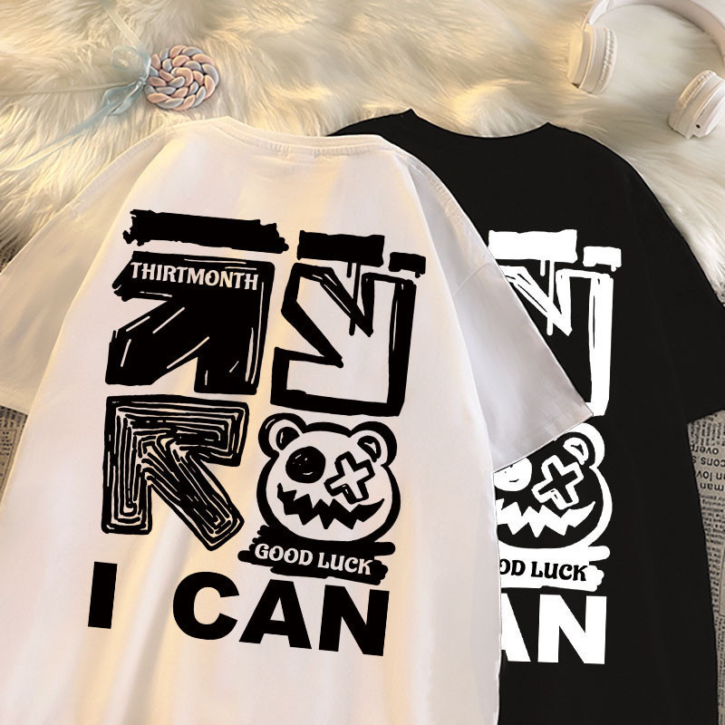 【จัดส่งภายใน 24 ชั่วโมง】 เสื้อยืดเด็ก/เสื้อกีฬาลำลอง/ผ้าฝ้าย 100%/ขนาดสำหรับเด็กอายุ 1-12 ปี