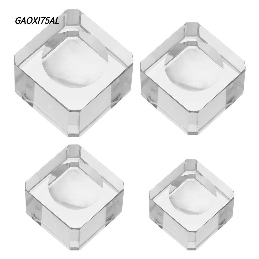 GAOXI75AL ที่วางตกแต่งบ้านแบบโปร่งใสสําหรับที่วางแก้วบอล