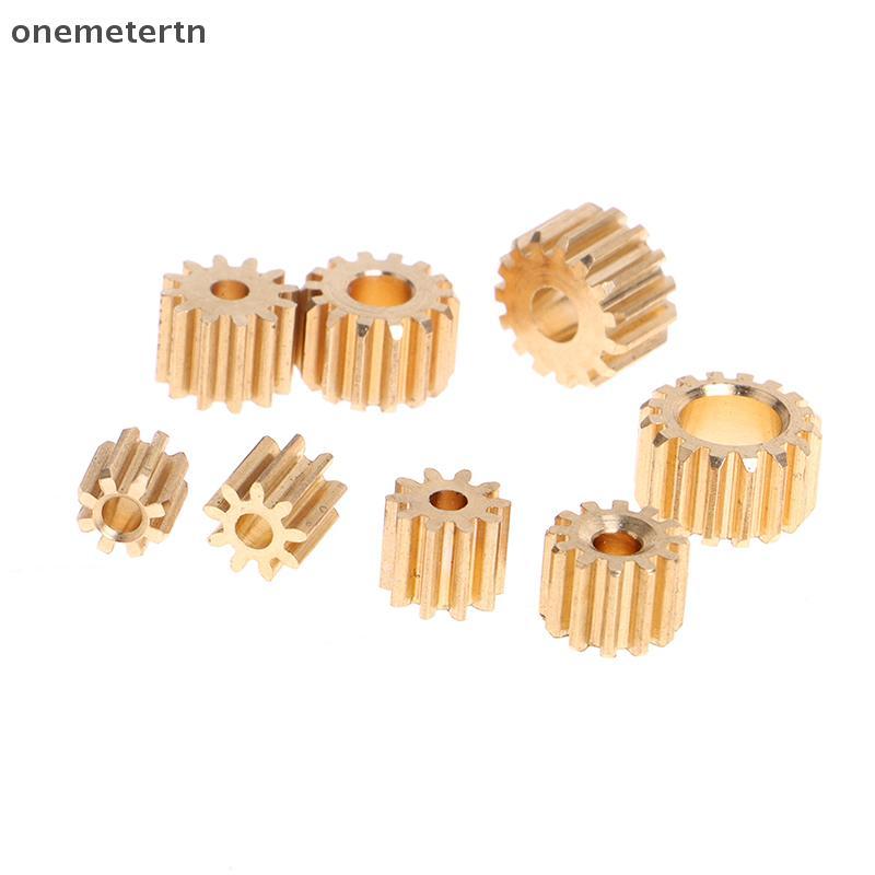 Oyr 0.5M Modulus 8T 9T 10T 11T 12T 14T 15T 16T ฟันเกียร์ทองแดงสําหรับแกนเกียร์ Fit 1.98 มม.2.3 มม.3.