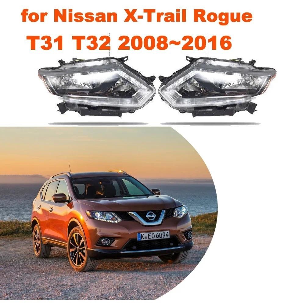 ไฟหน้ารถสําหรับ Nissan X-Trail Rogue T31 T32 2008 ~ 2016 2009 หมอกด้านข้างไฟแผนที่มุมฮาโลเจนโคมไฟ LE