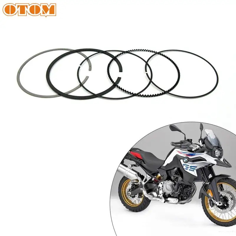 TO OTOM 2 Set Motorcycle Engine Parts BMW K8X Bore Size 84mm Piston Ring For BMW F750GS F850GS Gaske