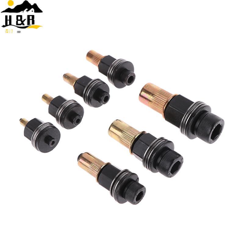 H & B 11 ชิ้น/เซ็ต M3 M4 M5 M6 M8 M10 M12 Hand Manual Riveter Nut อะแดปเตอร์เครื่องมือสําหรับการปรับ