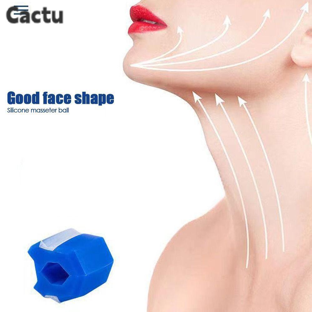 CACTU Jawzr Trainer,สีดําสีแดงสีฟ้าเกรดอาหารซิลิกาเจลออกกําลังกาย,ออกกําลังกายฟิตเนสอุปกรณ์ซิลิโคนAn