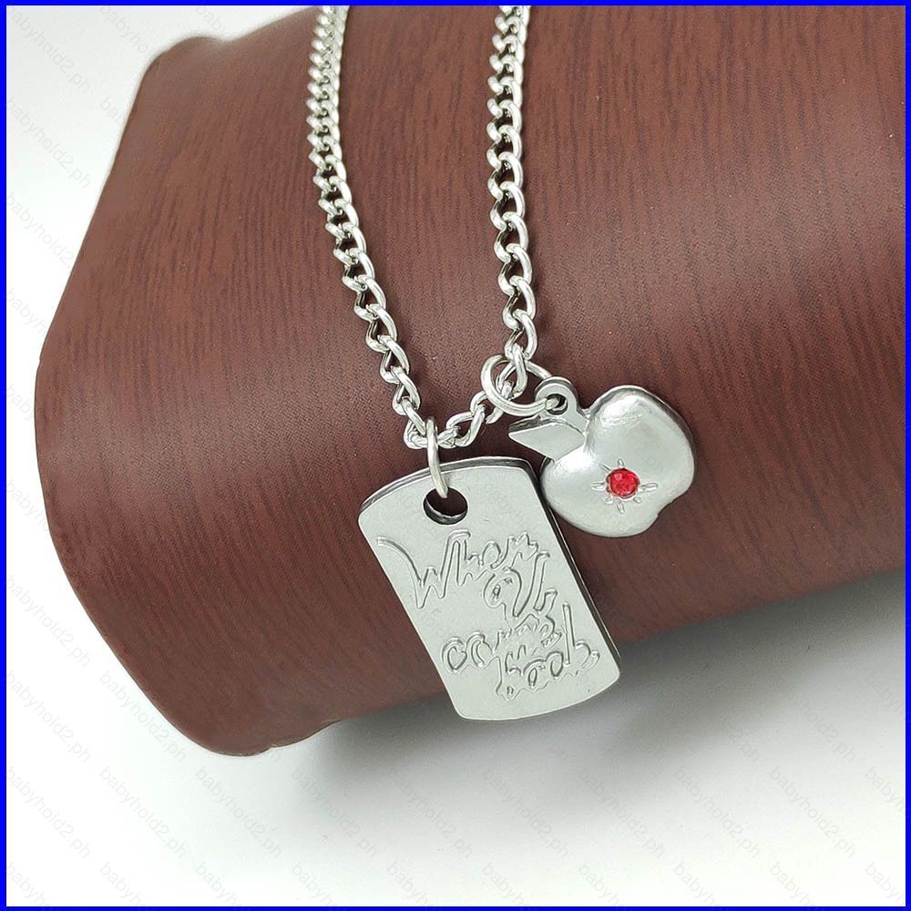 BY2 สร้อยคอมัลติฟังค์ชัน แบรนด์ Love and Deepspace ออกแบบโดยมีแท่งโลหะสี่เหลี่ยม