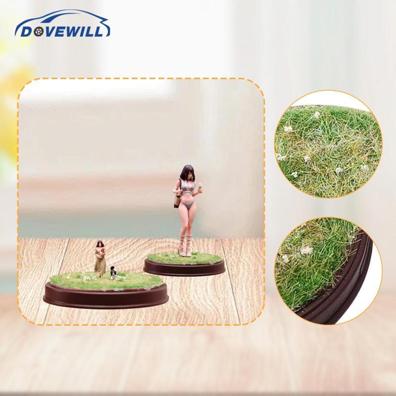 [Dovewill] 1:64 Scale Display Base DIY Round Stand Diorama Base Round Platform 1/64 Model Holder for