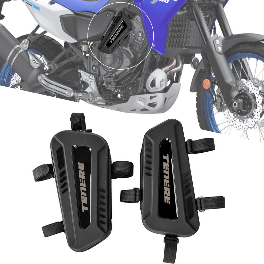 สําหรับ Tenere 700 XTZ700 RALLY T7 Tenere 700 T7 อานรถจักรยานยนต์กระเป๋ากันน้ําสามเหลี่ยมกรอบกระเป๋า