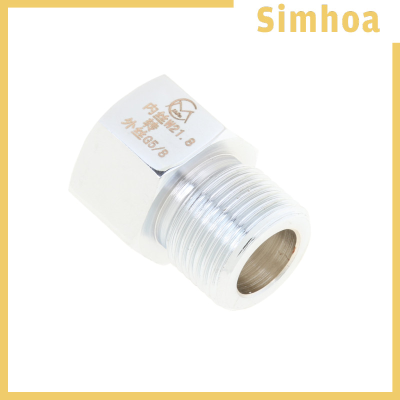[SIMHOA] ตัวแปลงอะแดปเตอร์ถัง CO2 Aquarium Bolt Nut 2 Regulator, W21.8 ถึง G5/8 ,G5/8 ถึง W21.8, M22