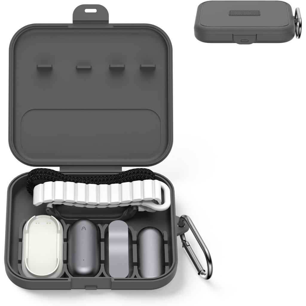 เคสสําหรับ Plaud NotePin/NotePin S (2025), Travel Hard Carrying Waterproof Case Cover เข้ากันได้กับ 