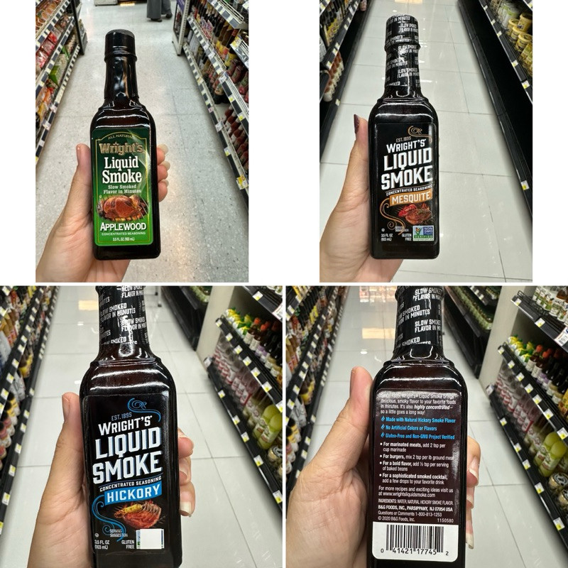 EST.1895 Wright’s Liquid Smoke Mesquite 103 Ml. / Applewood / Hickory