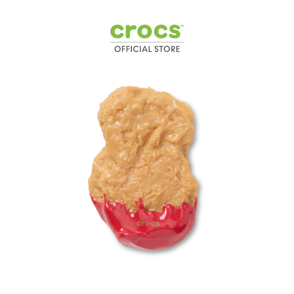 CROCS ตัวติดรองเท้า JIBBITZ™ CHICKEN NUGGET DIPPED KETCHUP รุ่น 10017824 Multicolor