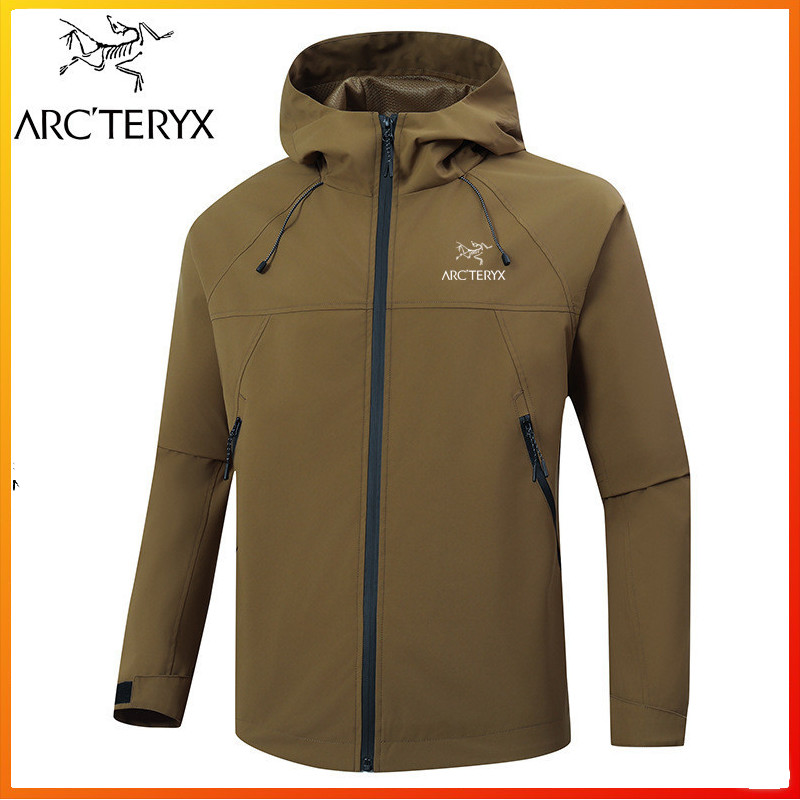 แจ็คเก็ต ARCTERYX กันลมและกันน้ํา สำหรับฤดูใบไม้ผลิและฤดูใบไม้ร่วง
