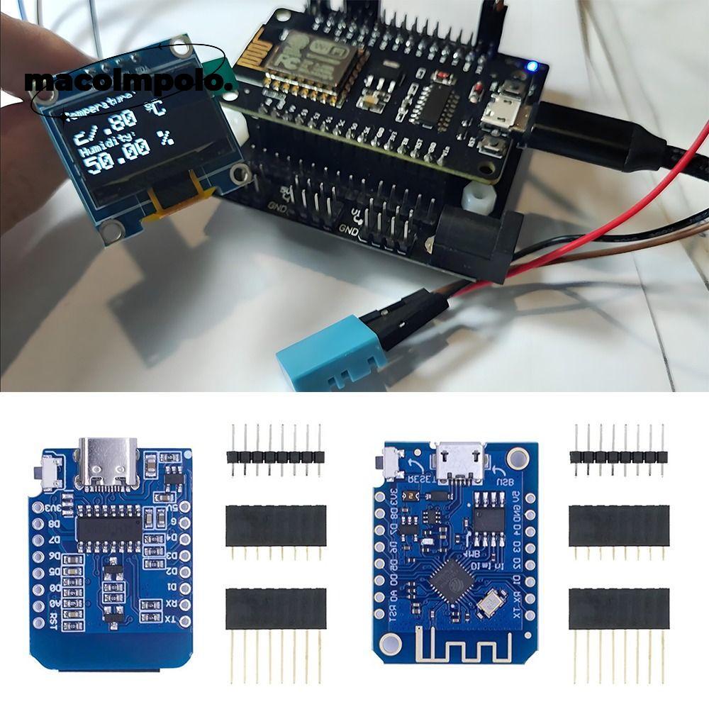 ESP8266 บอร์ดพัฒนา, ESP-8266EX CH340 บอร์ดพัฒนา IoT, 3.3V Met Pins บอร์ดขยาย WIFI การพัฒนาสติปัญญา I