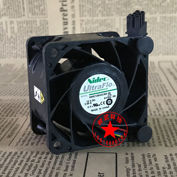 [Radiator] พัดลมเซิร์ฟเวอร์ HP DL80 GEN9778102-001 790536-001 V60E12BS2CB5-08