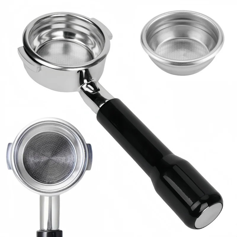 E61 Bottomless Naked Portafilter เข้ากันได้กับ E61, Flair 58, ECM, Rocket, Sanremo, Synesso, Slayer,