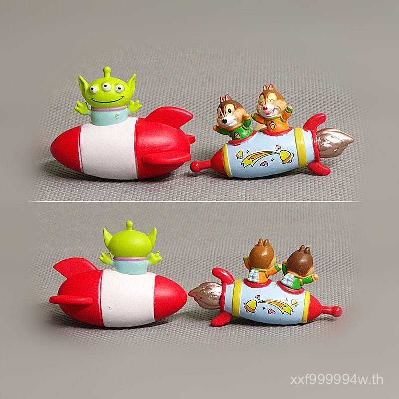 Bulk Cute Rocket Three-Eyed Boy Chip n Dale DIY อุปกรณ์เสริมวัสดุตุ๊กตาของเล่น 1U44