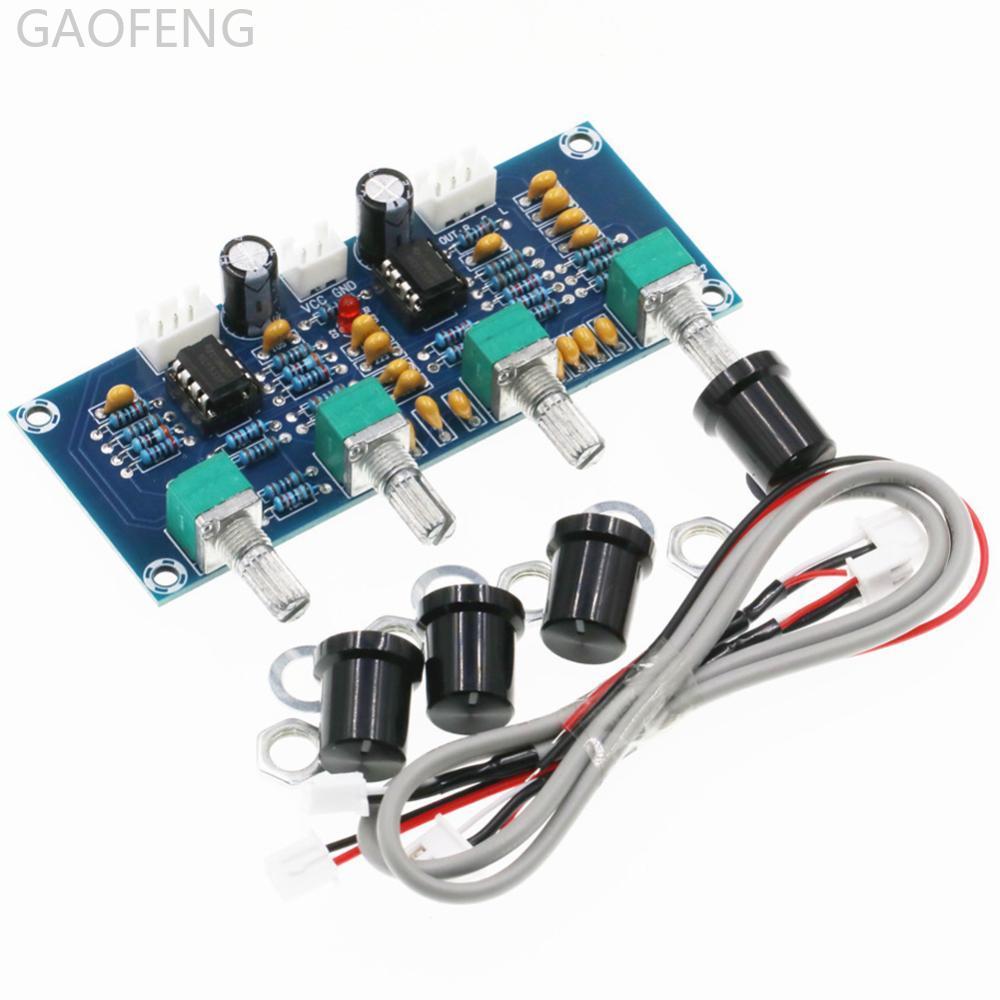 GAOFENG XH-A901 NE5532 DC12V-24V Tone Board pre-amp พร้อม Treble Bass ปรับระดับเสียง Pre-amplifier T