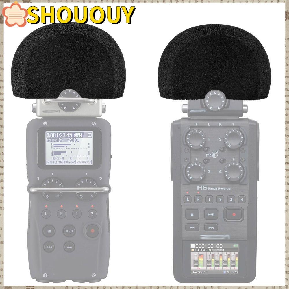 SHOUUY ไมโครโฟนโฟม, Professional Windproof ไมโครโฟนกระจก,ลดเสียงรบกวน Universal Mic ฟองน้ําสําหรับ Z