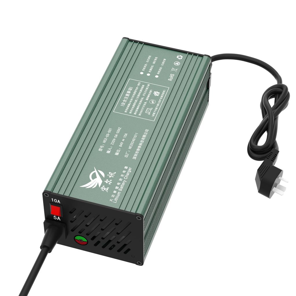 ☽☾ ที่ชาร์จแบตเตอรี่ลิเธียม รถไฟฟ้า 48V 60V 72V 10A 15A 20A ชาร์จเร็ว อัจฉริยะ ปลอดภัย