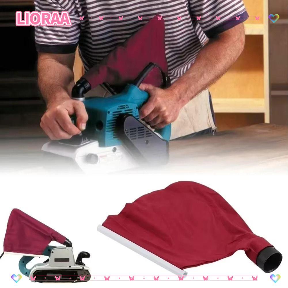 ลิโรร่า‌A Sander ถุงเก็บฝุ่น, ป้องกันฝุ่นผ้ากันฝุ่น,เปลี่ยนถุงเก็บฝุ่นแบบปรับได้สําหรับ Makita 9401 