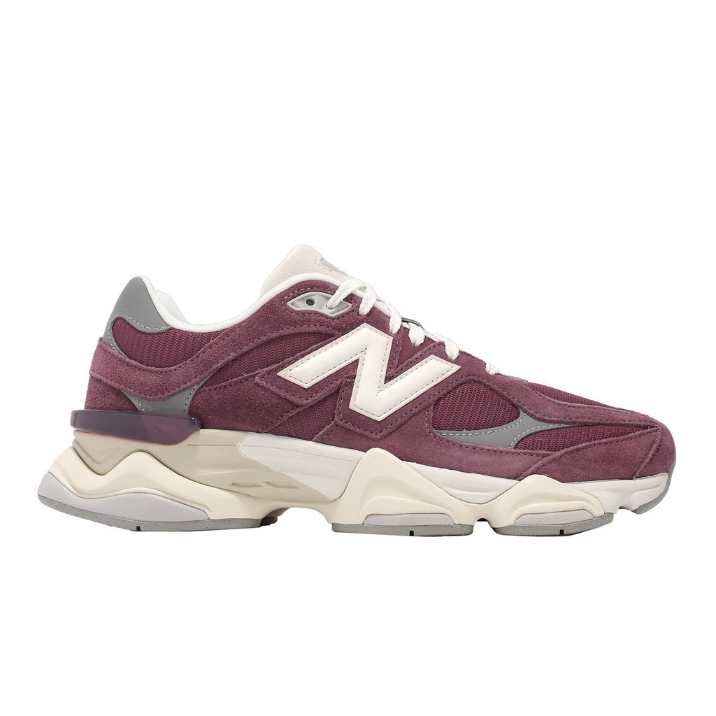 New Balance 9060 Washed Burgundy NB รองเท้าผู้ชาย Retro Casual Unisex [YUBO] U9060VNA D Last SOJX