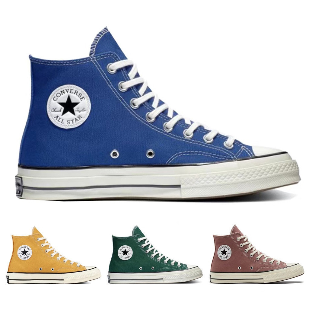 Converse 1970s chuck taylor รองเท้าผ้าใบคุณภาพสูงรองเท้ารองเท้าผ้าใบสูงรองเท้าผ้าใบ Converse UNISEX