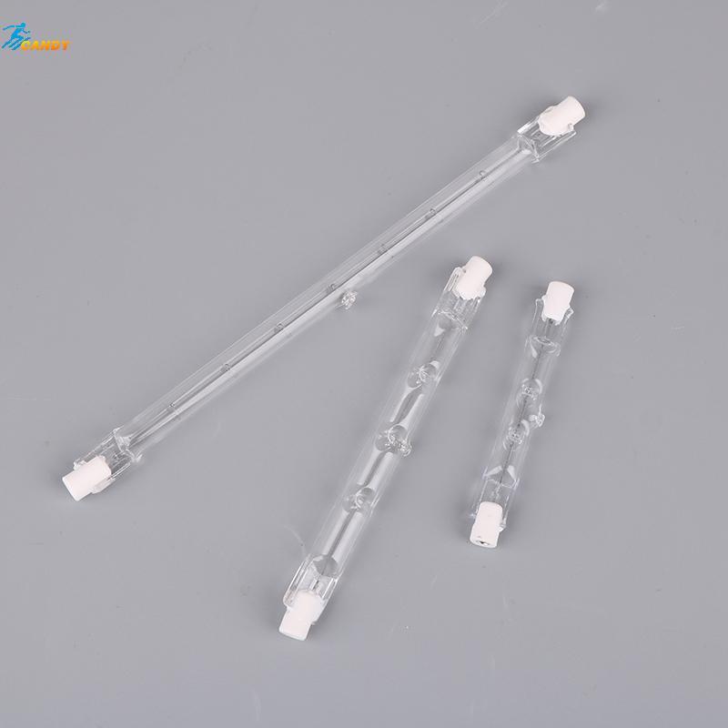 NDY โคมไฟ 70-1000W Double Ended Linear R7s หลอดไฟฮาโลเจน AC220-240V ตกแต่งในครัวเรือน R7s หลอดไฟฮาโล