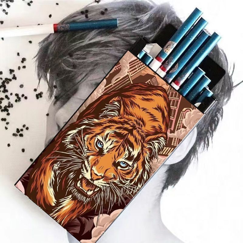 Zodiac Packaging y Box High-value Portable Slide Type Aluminium Alloy Storage Box New Style packagin