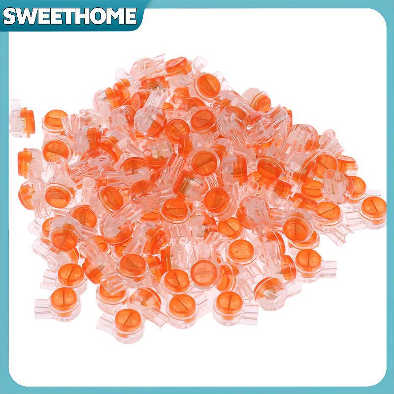 SWEETHOME 200 ชิ้น Rj45 Connector Crimp การเชื่อมต่อ Terminals K1 Connector สายไฟกันน้ํา