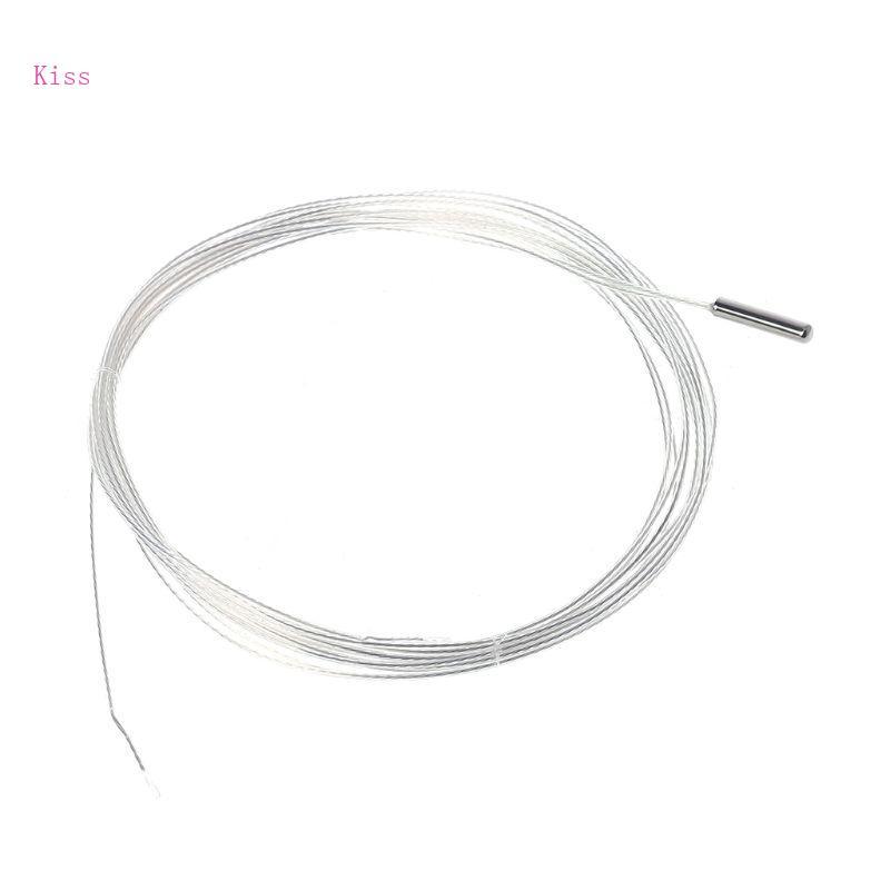 Kiss PT1000 Probe RTD เซ็นเซอร์ต้านทานแพลทินัม 2 สาย Thermocouple 95AA ทนทาน