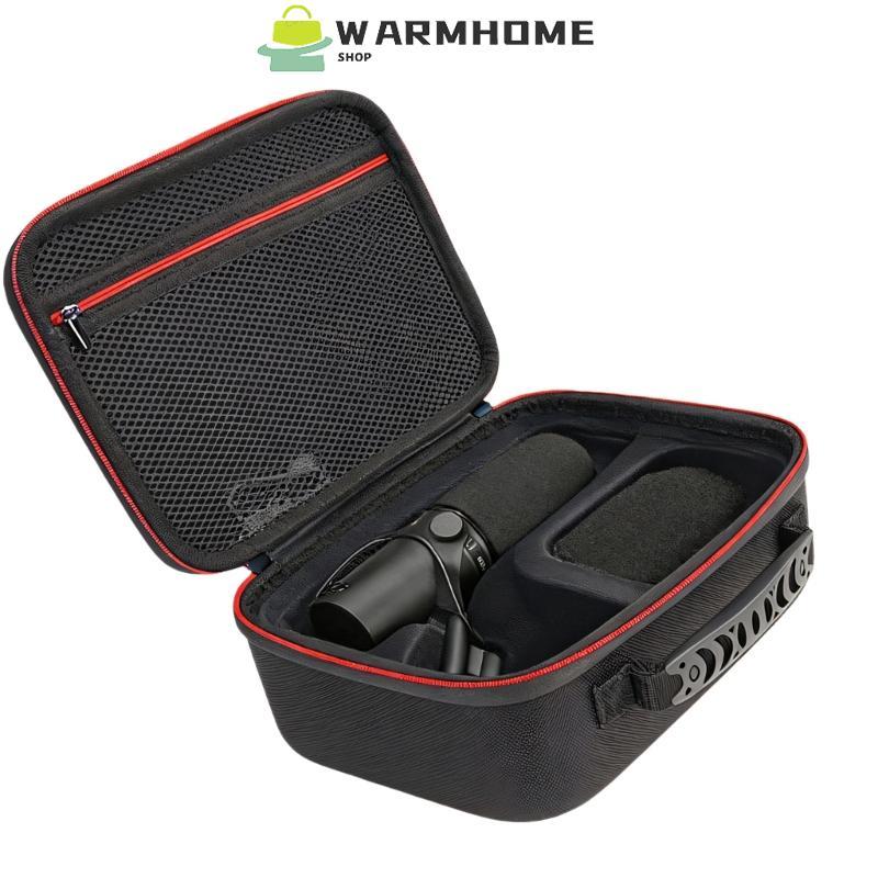 Warm To Transport Shell Storage Case สําหรับ SM7B SM7dB MV7X MV7+ กระเป๋าไมค์
