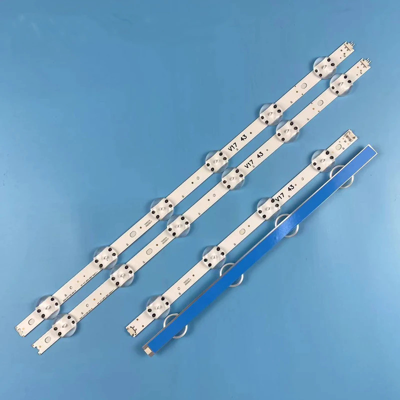 4 ชิ้น LED Strip สําหรับ 43 "ทีวี AGF78709801 43UJ654T 43UJ6620 43UJ6680 43UF6500 6916L-2867G 43LJ61