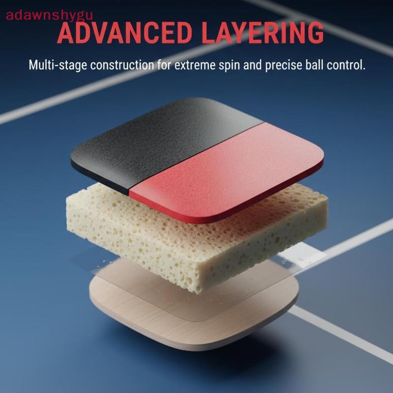 Adagu REACTOR Tornado V5 ยางปิงปอง Medium Hard พลังงานสูงภายใน