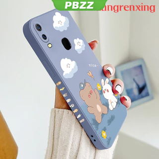 PBZZ เคส VIVO Y11 เคสโทรศัพท์มือถือ ซิลิโคนนิ่ม กันกระแทก สําหรับ VIVO Y11 YTXX01 น่ารัก ลายการ์ตูน กันกระแทก