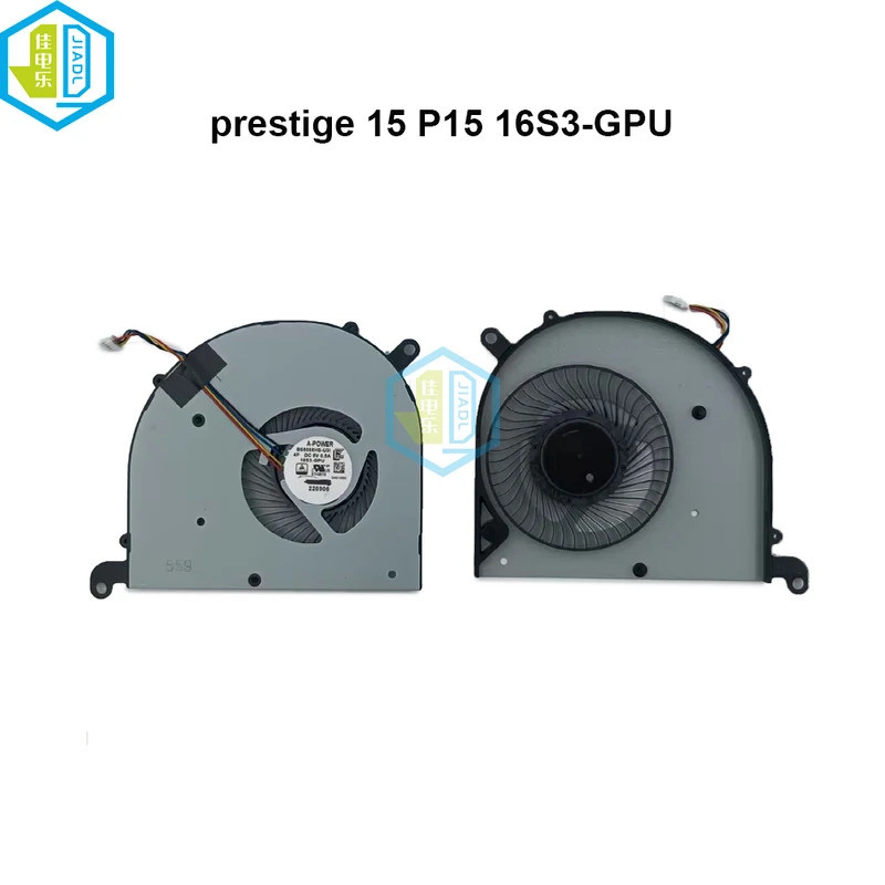 BS5005HS-U3I 16S3-GPU แล็ปท็อป CPU Cooling พัดลมสําหรับ MSI สําหรับ Prestige15 P15 Prestige 15 A12UC