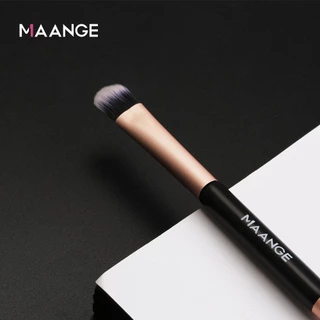 MAANGE แปรงแต่งหน้า 2 In 1 นุ่มและสะดวกการออกแบบแปรงอายแชโดว์สองหัวสําหรับแต่งหน้าตาต้องการ