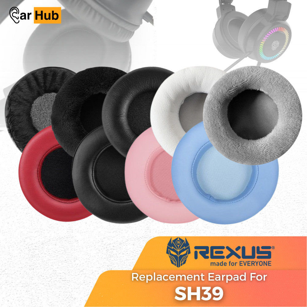 แผ่นรองหูฟัง Earcup Turtle Beach Ear Rexus Vonix SH39 SH 39 SH-39 แผ่นโฟม