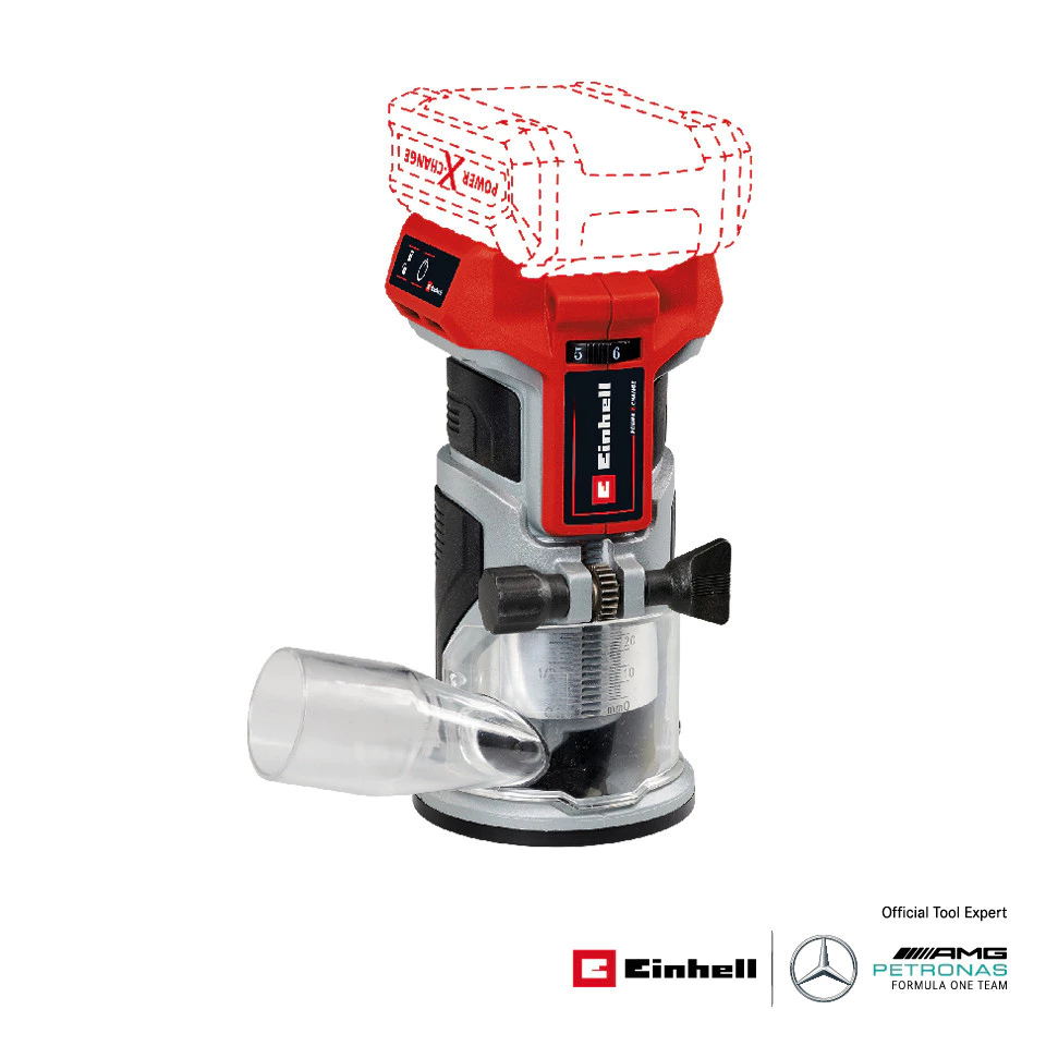 EINHELL เครื่องเซาะร่องไม้ไร้สาย TP-ET 18 Li Brushless thumbnail 3