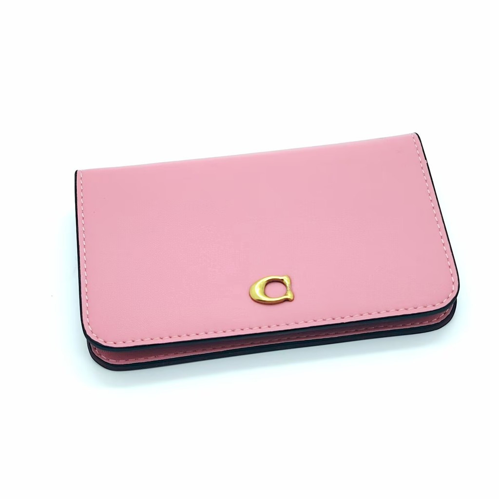 กระเป๋าใส่บัตรกระเป๋าสตางค์ผู้หญิง Classic Gold Long จาก Cch c4818