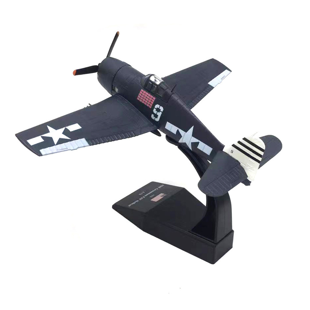 1/72 World War II F-6F Hellcat Carrier Fighter จําลองเครื่องบินรุ่นเครื่องประดับของขวัญ