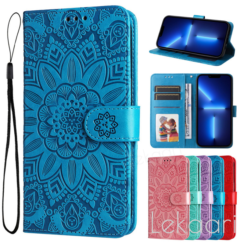 หนังสําหรับ Vivo Y500 Y400 Y300 Y300T Y200 Y38 Y39 X300 X200 Pro Mini S20 T4 T4X T3X 5G ดอกไม้ลายนูน