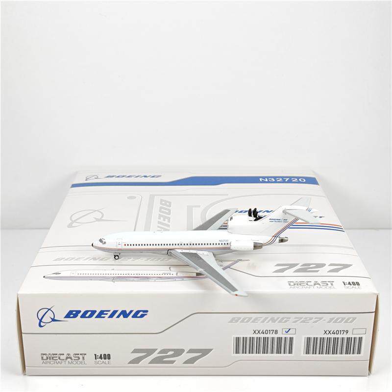 JC Wings XX40178 1: 400 โบอิ้งโรงงานเดิม B727-100 N32720 UFD เครื่องทดสอบเที่ยวบิน